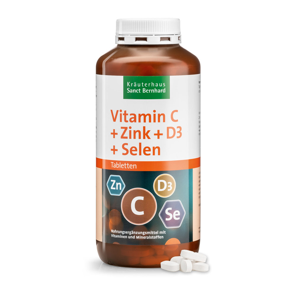 C-vitamin + cink + D3 + szelén