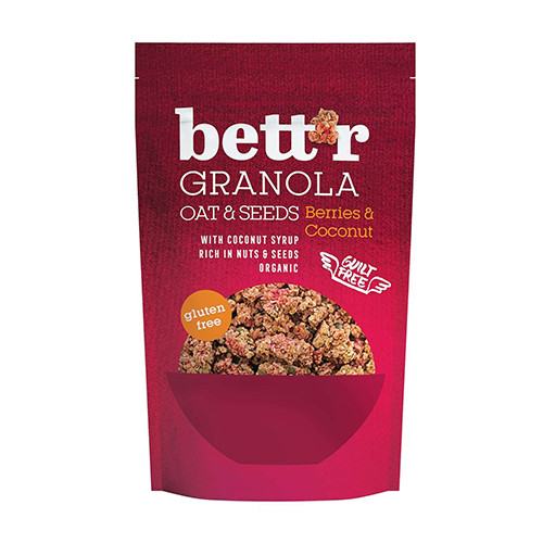 BIO Granola - erdő gyümölcsök és kókusz