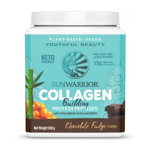 Vegán kollagén építőelemek édesítőszerrel – csokoládé, 500 g