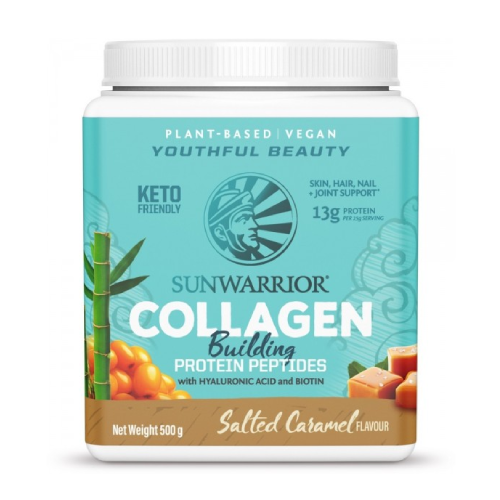 Vegán kollagén építőelemek édesítőszerrel - sós karamell, 500 g