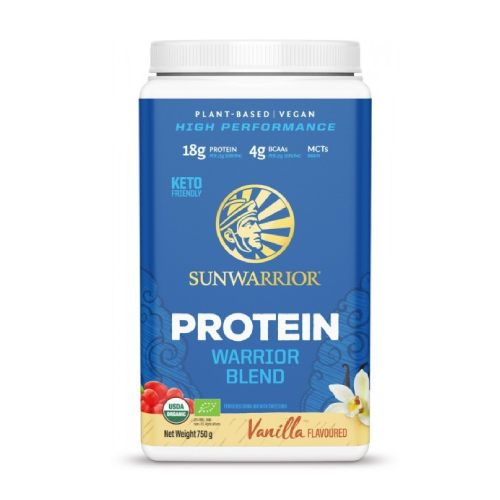 BIO Vegán fehérje édesítőszerrel – vanília, 750 g