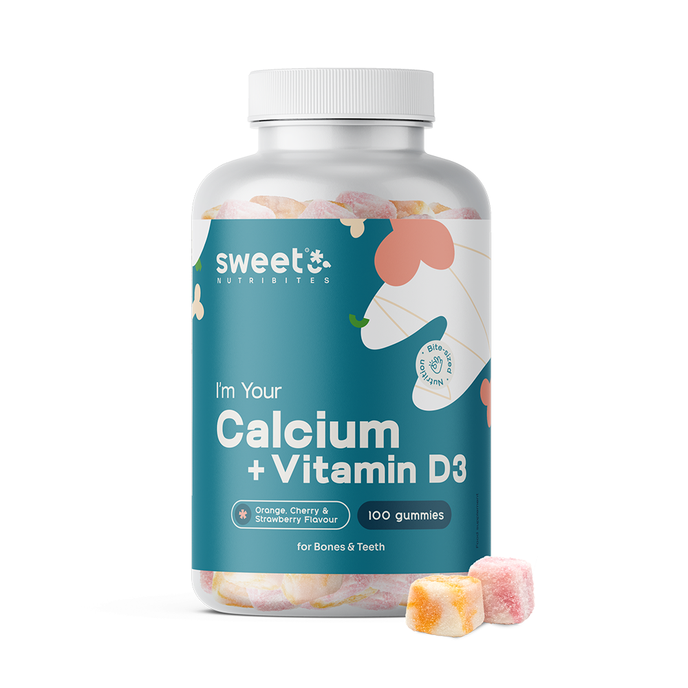 Kalcium és D3-vitamin cukorkák.