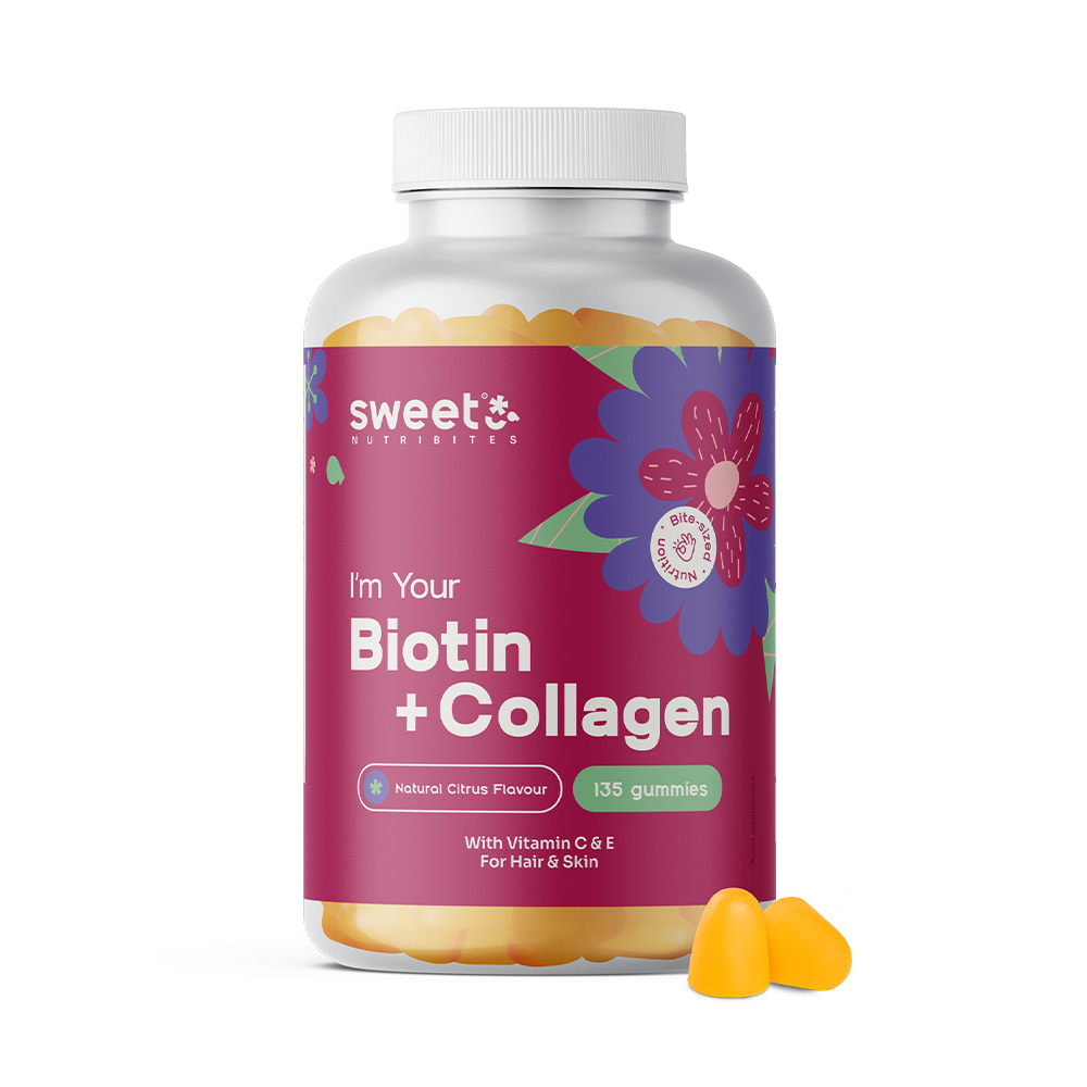 Biotin és kollagén gumi cukorkák.