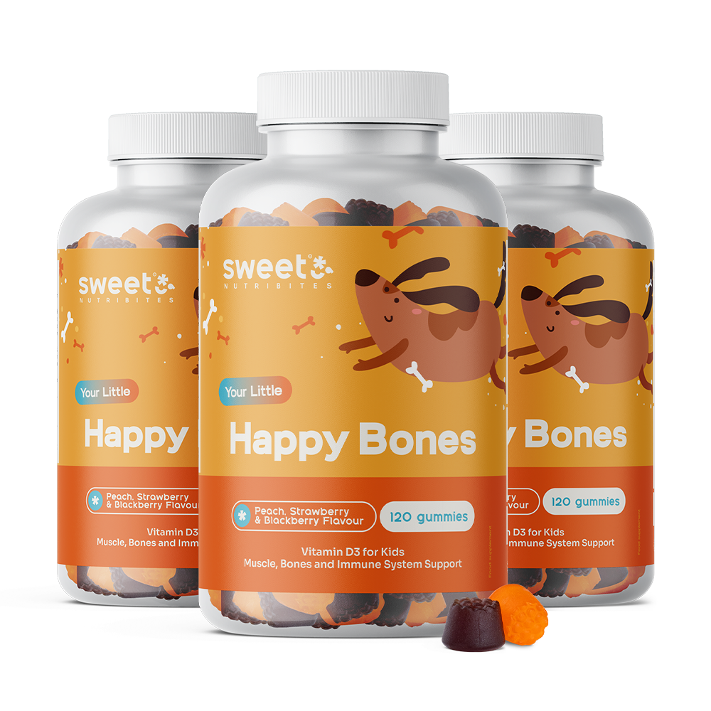 Happy Bones – gumiji za otroke z vitaminom D3