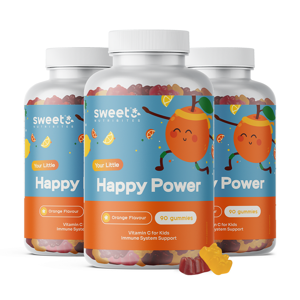 Happy Power – gumicukor gyerekeknek C-vitaminnal