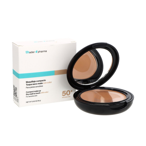 Kompakt púder SPF 50 - sand, 15 ml