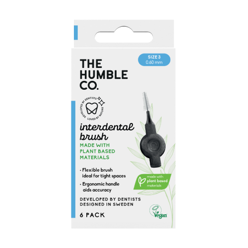 Fogköztisztító kefe, 3-as méret (0,60 mm), 6 darab