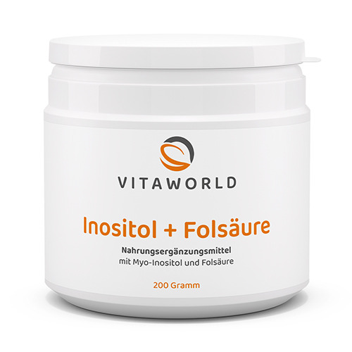 Inozitol + folna kislina - por. Inozitol + folsav - por.