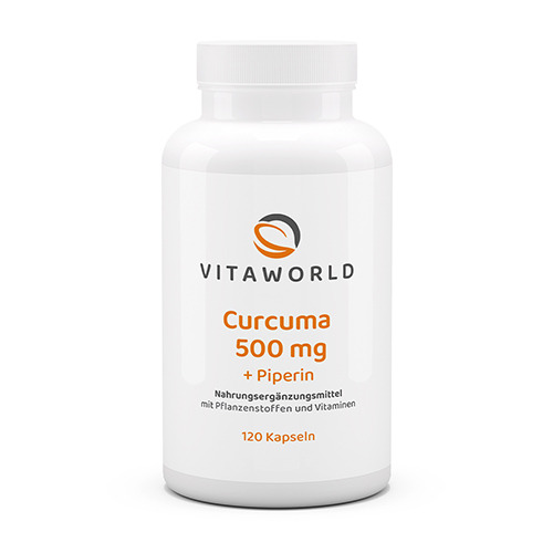 Kurkuma + piperin B-vitaminokkal.