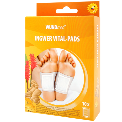 Méregtelenítő tapaszok - gyömbérrel, 10 tapasz