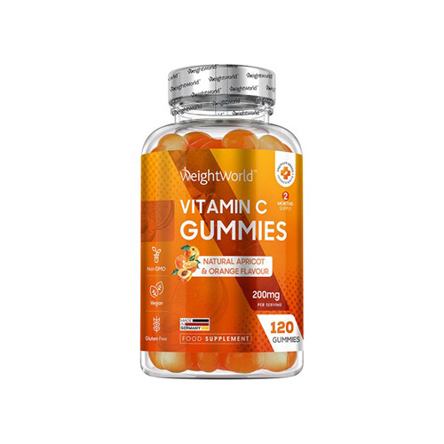 C-vitaminos gumicukorkák.