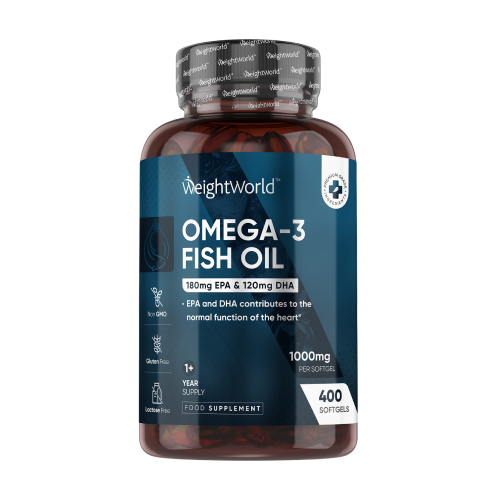 Omega-3 1000 mg, 400 lágy kapszula
