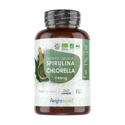 BIO spirulina és klorella.