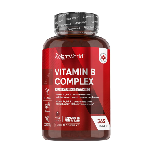 B vitaminok tabletta formában.