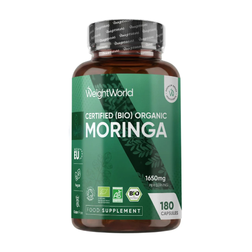 BIO Moringa 1650 mg, 180 kapszula