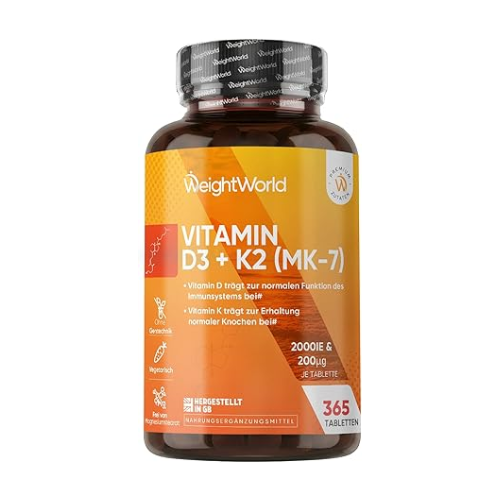 D3 + K2-vitamin, 365 tabletta