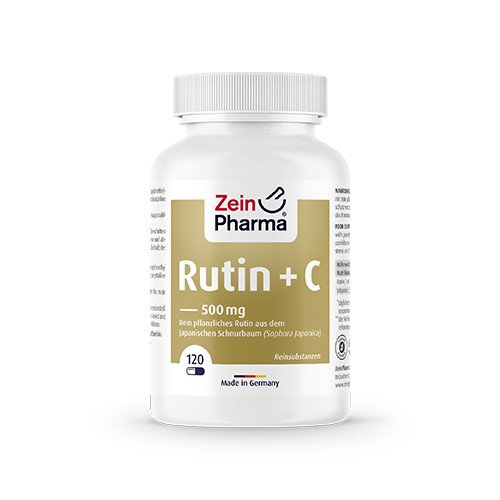 Rutin + C vitamin vegán kapszulákban